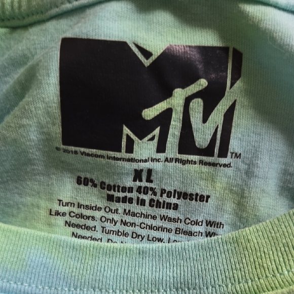 MTV Tie-Dye Long Sleeve Shirt - Picture 4 of 4